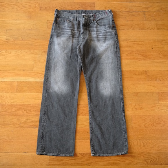 Guess Other - Guess USA Black Denim Jeans W34 L32 Y2K Utility Vintage Straight Leg Streetwear